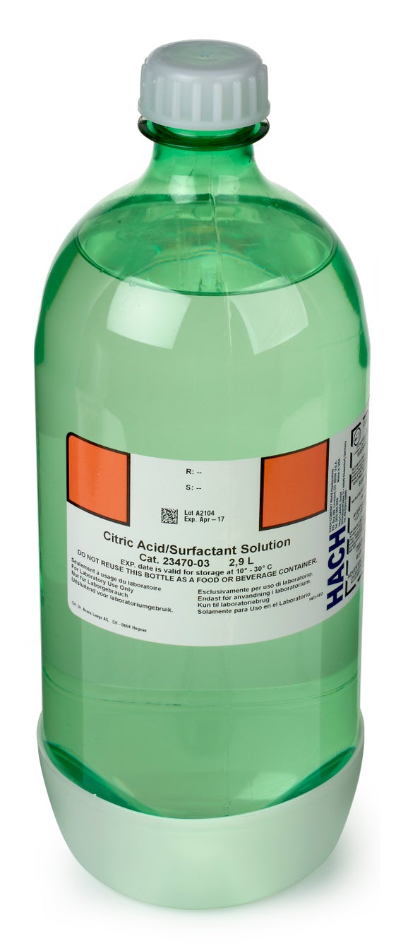 Reactivo de ácido cítrico / surfactante para sílice S5000 (2,9 l)
