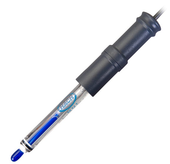 Electrodo de pH de combinación portátil sensION+ 5052T para aplicaciones "difíciles" (LIS, alta temperatura), Hach