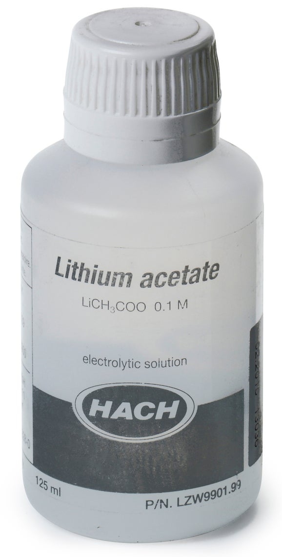 Electrolyte solution 0.1 M, 125mL for sensION+ ISE, Hach