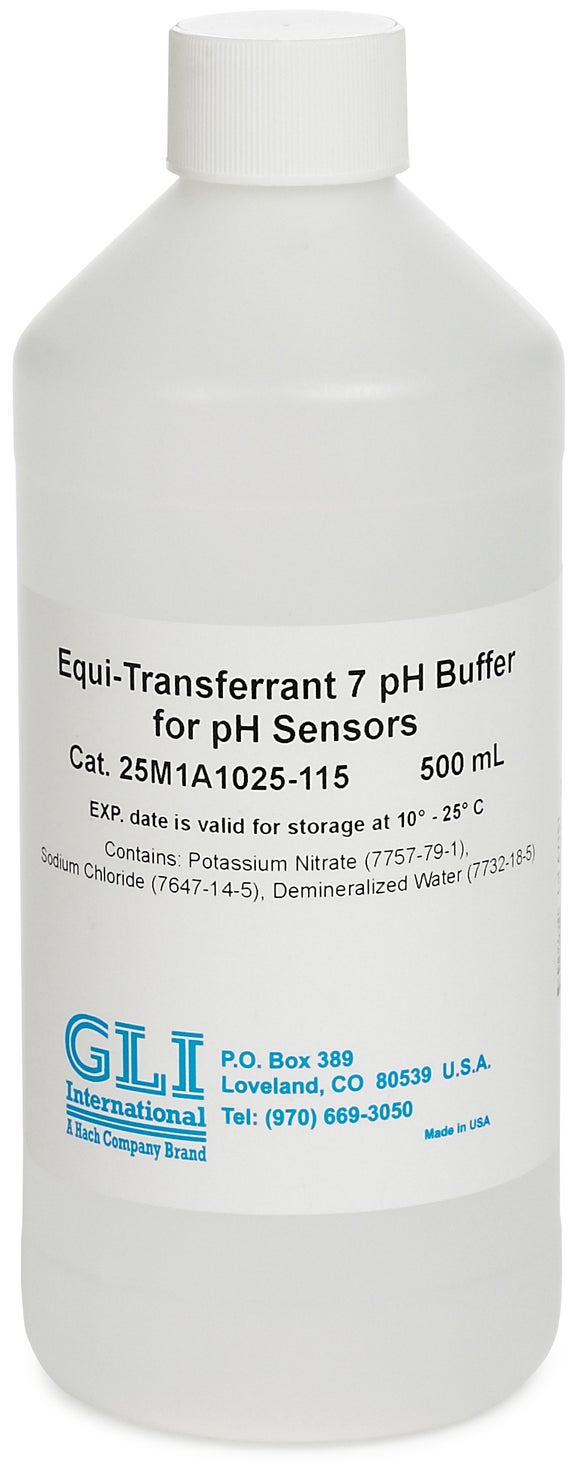 Solución de celda estándar, buffer concentrado de pH 7.0 (equi- transferencia), 500 ml