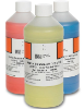 Kit de solución tampón, codificado por colores, pH 4.01, pH 7.00 y pH 10.01, 500 mL, Hach