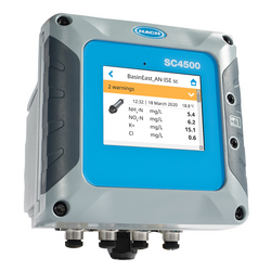 Controlador SC4500, Prognosys, 5 salidas 4-20 mA , 1 sensor de pH/ORP analógico, 100-240 V CA, sin cable de alimentación